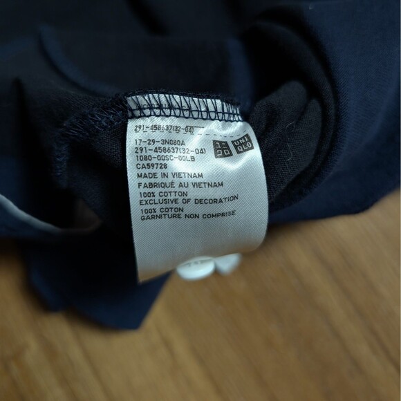 Uniqlo Black and Blue Striped Mini Dress - Picture 7 of 10